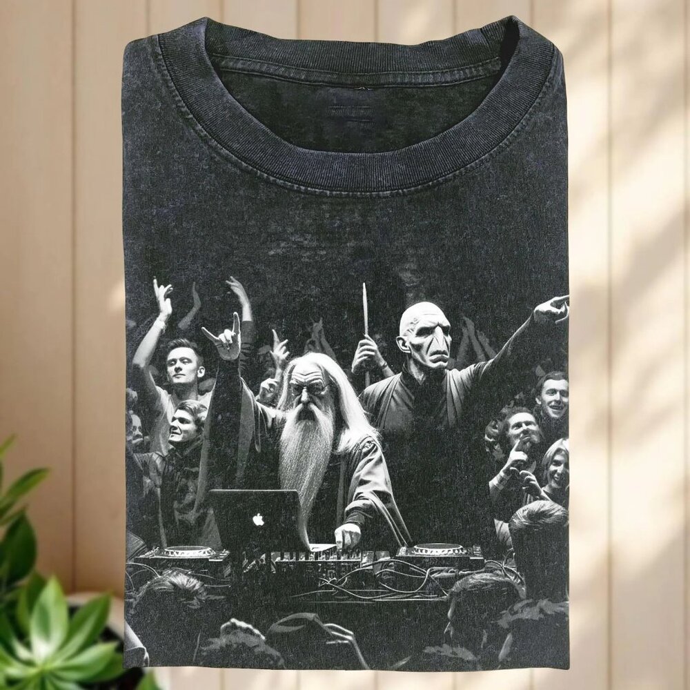 DJ Dumb Dark Wiz Comfort Colors Shirt Fantasy Party Wizard Tee Gift for HP Fan05